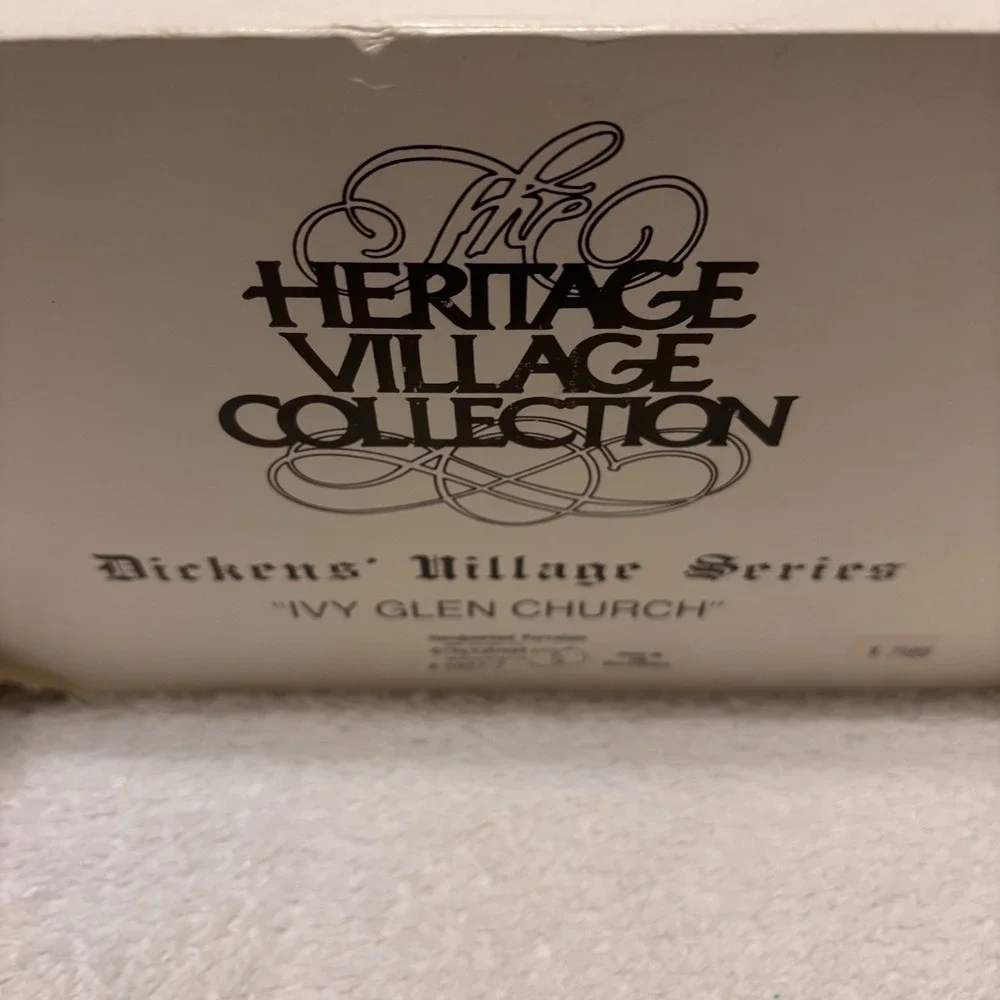 Department 56 Ivy Glen Church #5927-7 Dickens Village Series Lighted Building